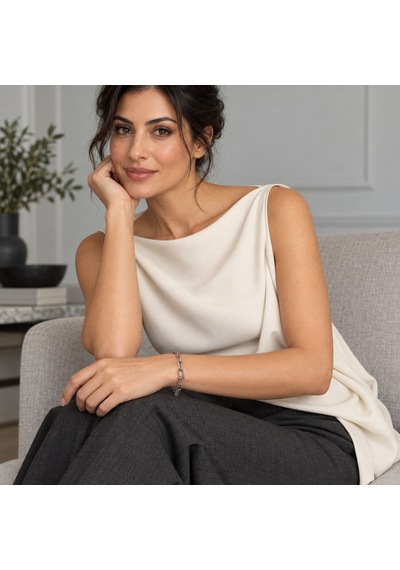 Dora S Shine Silver Bond Paslanmaz Çelik Gümüş Renk U Form Halka Zincir Kadın Bileklik Ayarlanabilir Zarif Tasarım Renkli Dora S Shine Silver Bond Paslanmaz Çelik Gümüş Renk U Form Halka Zincir Kadın Bileklik Ayarlanabilir Zarif Tasarım Renkli
