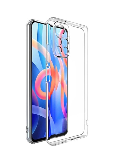 Ally Xiaomi Redmi Note 11 5g Kılıf Kamera Korumalı Ultra İnce Şeffaf Silikon Kılıf- 5775 Şeffaf 2