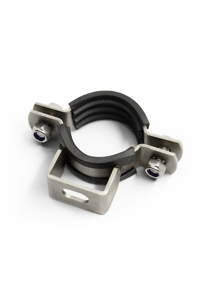 Paslanmaz Çelik Ağır Yük Kafalı Boru Kelepçesi 21/2'' 304 Kalite