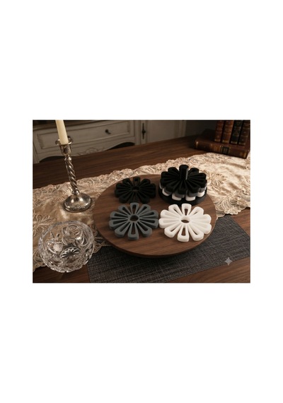 Çiçekli Bardak Altlığı - 902093538 Diğer