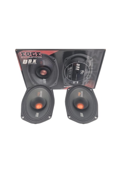 Edge Pro Oval Midrange - Edge Edbxpro69w 300w 150rms Oval Midrange - Edge Pro Kayık Midrange Hoparlö
