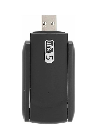 Mey İthalat Wifi Adaptörü Bt5.0 Wifi 2'si Bir Arada Çift Bantlı Çift Anten
