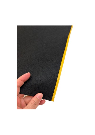 Çanta Aksesuar 2 Mm Yapışkanlı Keçe 100x45 Cm Siyah