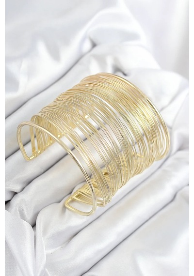 Pirinç Tel Sarma Model Gold Renk Kadın Bileklilk Eb-53-vice/ 1395 1189 Çok Renkli 08268596