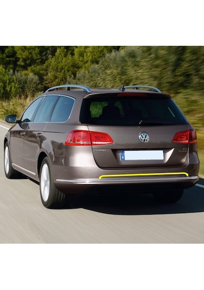 VW Passat Variant B7 11-14 Arka Tampon Orta Kromaj Çıta 3AF807443