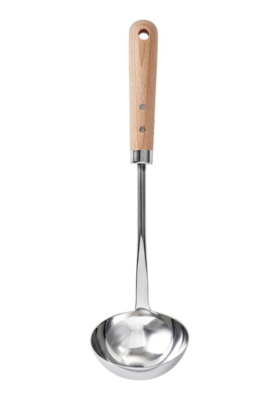 Ikea Vardagen Çorba Kepçesi 33 Cm Krom-açık Bej
