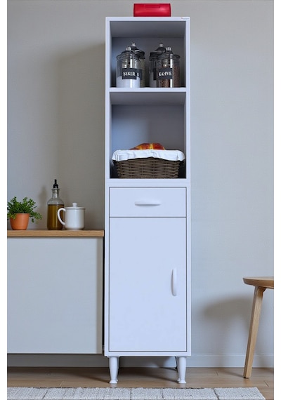 Eliusta Lunera G:50 Cm Beyaz Mutfak Dolabı Çok Amaçlı Açık Bölmeli Fırın Mutfak Dolabı 50x163,4x32,5 Cm Beyaz Eliusta Lunera G:50 Cm Beyaz Mutfak Dolabı Çok Amaçlı Açık Bölmeli Fırın Mutfak Dolabı 50x163,4x32,5 Cm Beyaz