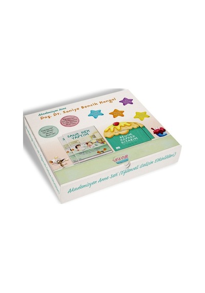Sana Kek Yaptım ve Etkinlik Kitabı 2'li Set - Saniye Bencik Kangal - Turta Kitap