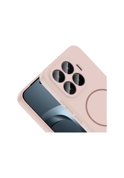 Xiaomi 17t Pro Kılıf Magsafe Destekli Kamera Korumalı Yumuşak Silikon Pazarplus Lacivert