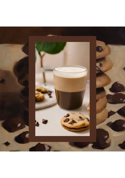 Mim And More Chocolate Chip Coffee Çikolata Parçacık Aromalı Kahve Çekirdek Kahve 200 G