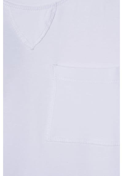 United Colors Of Benetton Erkek Çocuk Beyaz T-shirt Bnt-b21405 Beyaz