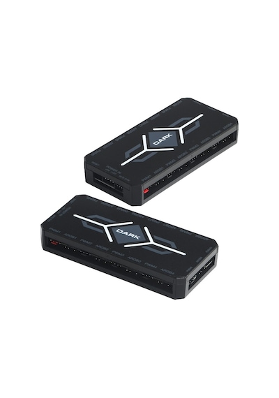 Dark Argb Hub 6 Fan Takılabilir 3+3pin Anakart Kontrollü Sata Güç Bağlantı