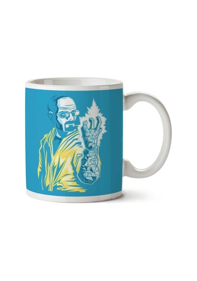 The Iceman Cometh Heisenberg Walter White Breaking Bad İki Tarafı Baskılı Kupa Bardak