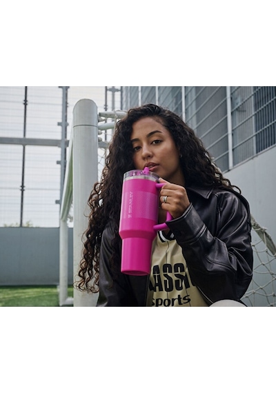Stanley The Quencher Protour Flip Straw Tumbler 1.18l Pipetli Termos 10-12486-379 Pembe Pembe