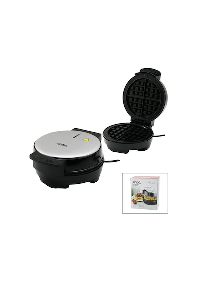 Sinbo Belçika Waffle Makinesi - 4 Waffle Kapasiteli - Yapışmaz Pl Çok Renkli