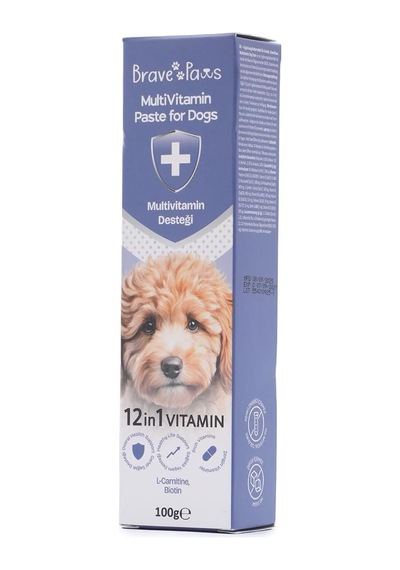 Yetişkin Köpekler İçin Multivitamin Malt Macunu Gelişim Tamamlayıcı Ve Zindeliklı Yaşam Formülü