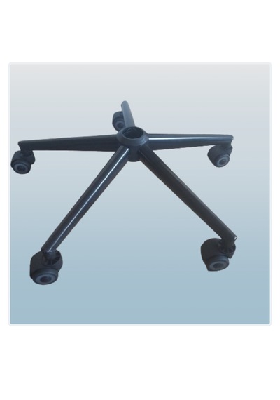 Sandofis Siyah Metal Yıldız Ayak+oyuncu Çalışma Koltuğu Tekeri