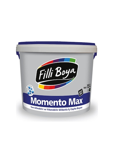 Filli Boya Momento Max Tam Silinebilir Yıkanabilir Boya 15Lt