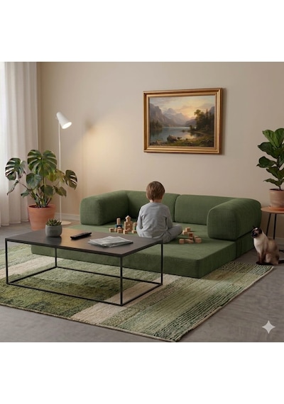 Herev 300x200 Süngerli Köşe Koltuk Takımı Fitilli Kadife Kumaşlı Yatak olabilir Şark Köşe Yeşil Herev 300x200 Süngerli Köşe Koltuk Takımı Fitilli Kadife Kumaşlı Yatak olabilir Şark Köşe Yeşil