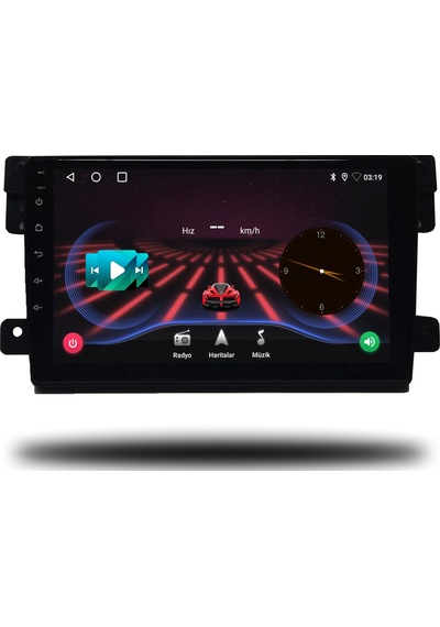 Multimedyam Suzuki Vitara Android Carplay Multimedya 2007-2011 4 Gb Ram + 32 Gb Hafıza + 4 Çekirdek