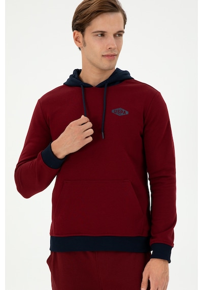 U.s. Polo Assn. Erkek Bordo Sweatshirt 50293440-vr014 Bordo