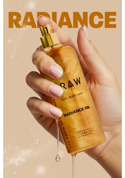 Uraw Radiance Oil Saç ve Vücut İçin Nem Parlaklık ve Işıltı Veren Bakım Yağı 125 ML