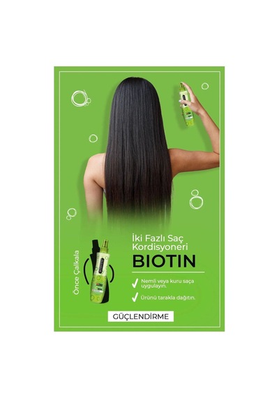 Northcity Biotin Çift Fazlı Saç Kondisyoner Fön Suyu 240 Ml - Mrfs