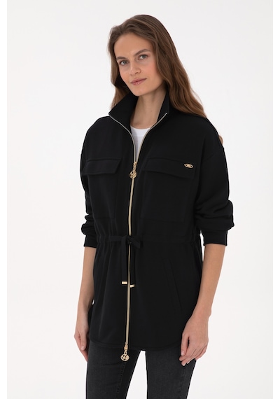 U.s. Polo Assn. Kadın Siyah Hırka Örme 50318035-vr046 Sıyah
