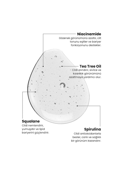 Matsu Niasinamid Sebum Dengeleyici Gözenek Karşıtı Yüz Serumu 30 ml