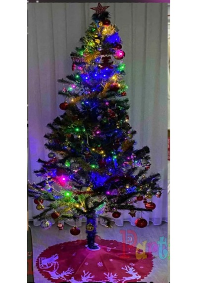 Peri Led Işık 10 Metre Rgb Renkli Yılbaşı Dekoratif Aydınlatma Ramazan Bayramı Ev Süsleme RGB
