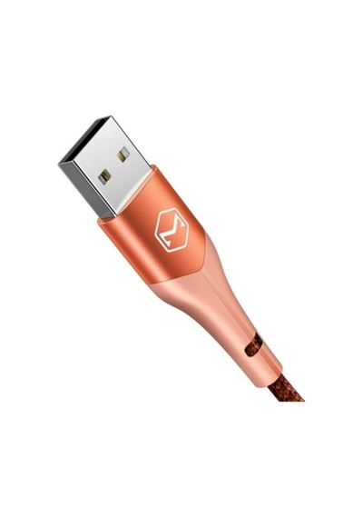 Mcdodo CA-7842 Çift Işıklı Led Switch 2A Apple Uyumlu iPhone Lightning Şarj Kablosu Turuncu 1