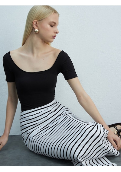 Ltb Beyaz Etek 013178370560944 5246 Beyaz