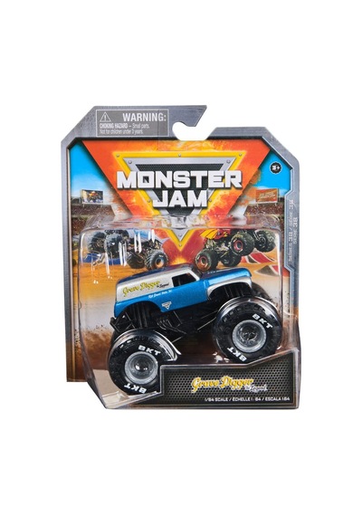 Monster Jam 1:64 Grave Dıgger Mavi
