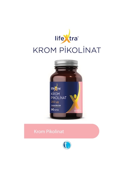 Lifextra Krom Pikolinat 90 Kapsül
