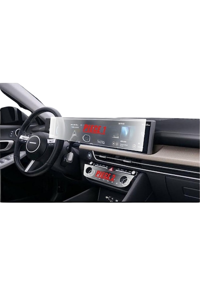 Hyundai Tucson 2026 Hayalet Ve Bilgi Ekran Uyumlu Set Nano Ekran Koruyucu