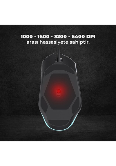 LecooUyumlu Mg1101 Rgb Kablolu Gaming Oyuncu Mouse