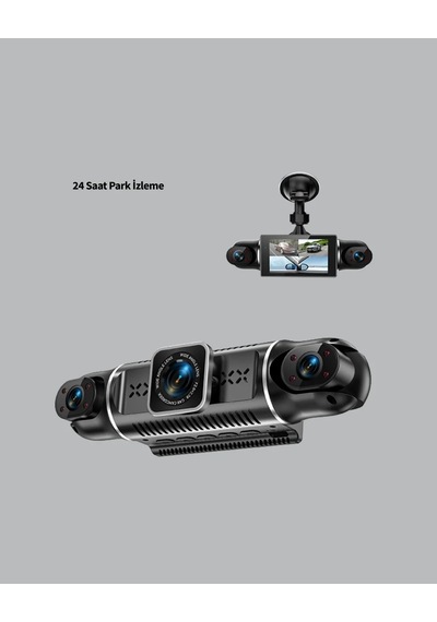 Ers 4 Kameralı Araç İçi Kamera 1080p Gps Takip Wifi Gece Görüşlü