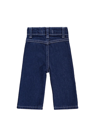 Civil Baby Kız Bebek Kalp Pachli 6-18 Ay Pantolon Kot - Mavi