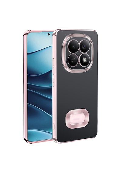 Xiaomi Redmi Note 15 5g Kılıf Kamera Lens Korumalı Logo Gösteren İnce Hafif Cherena Rose Gold