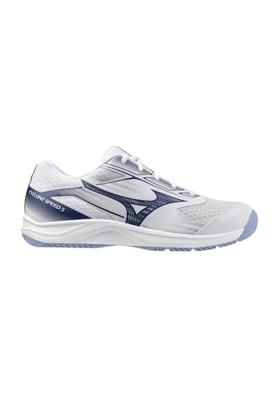 Mizuno Cyclone Speed 5 Unisex Voleybol Ayakkabısı Beyaz / Lacivert Çok Renkli