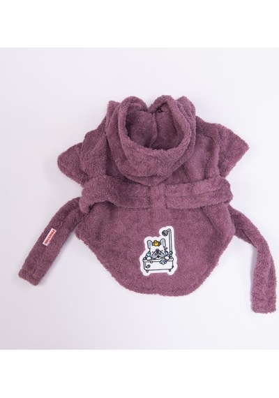 Pawstar Bornoz Kedi Ve Küçük Köpek Mor Pattaya 2xl-3xl