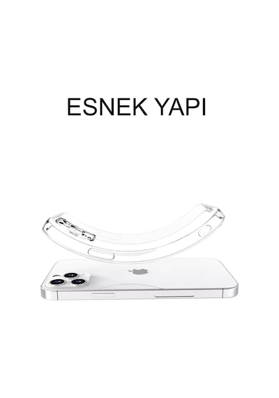 Oppo A15 Kapak Kamera Korumalı Süper Silikon Şeffaf Kapak