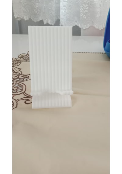 Masa Üstü Desenli Telefon Standı