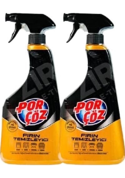 Fırın Temizleyici Sprey 2 Adet 750 Ml