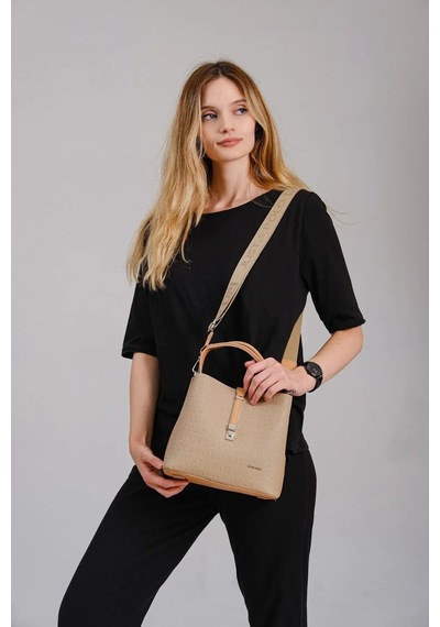 Just Polo Kadın El Ve Omuz Çantası 6011mh Yeni Vizon 01855829