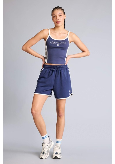 Defacto Nba Wordmark Regular Fıt Sporcu Kısa Paça Skuba Dalgıç Kumaş Şort G9316ax26smın275 İndigo-ın275 Defacto Nba Wordmark Regular Fıt Sporcu Kısa Paça Skuba Dalgıç Kumaş Şort G9316ax26smın275 İndigo-ın275