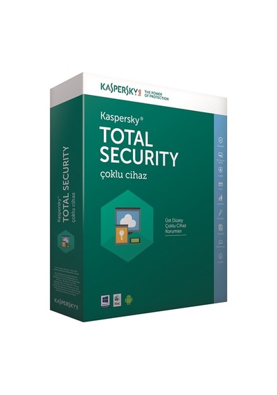 Kaspersky Total Security TR İnternet Sec 3 Kullanıcı 1 Yıl Kutulu