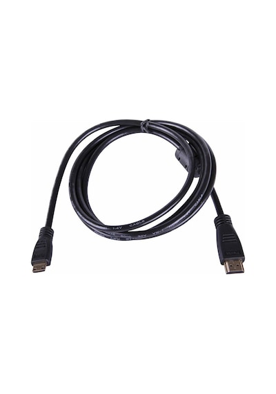 Flaxes Fmh-03 Mini Hdmi To Hdmi 3Mt 1 4Vr Altın Uç %100 Bakır