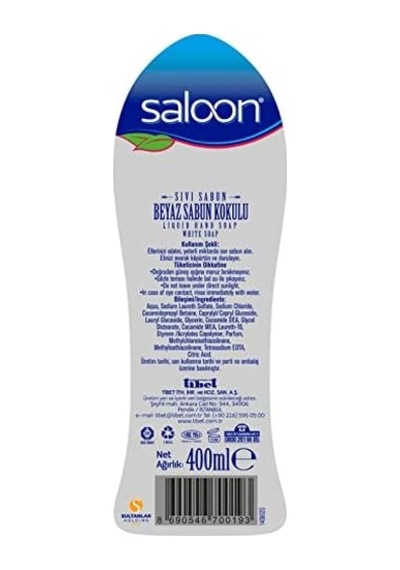 Sıvı Sabun Beyaz Sabun Kokulu 400 Ml