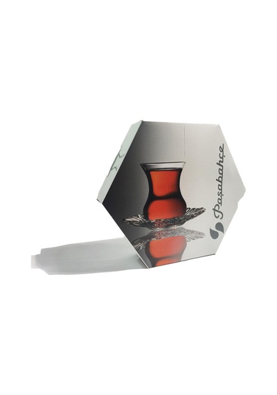 Paşabahçe 95961 Aurora Superior Çay Takımı Şeffaf